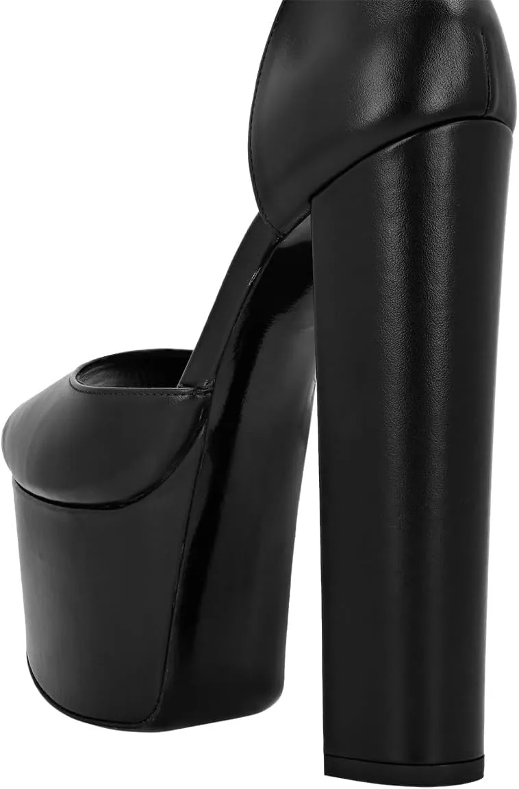 XYD Women's Platform Sandals Peep Toe Sexy Block High Heels Crystal Studs Ankle Strap Pumps Fashion Evening Event Club Shoes