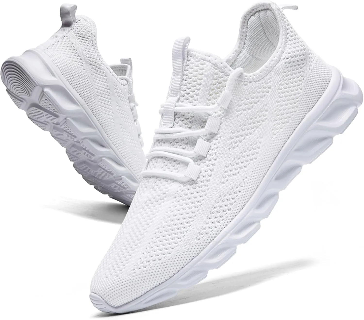 ZGPWZWL Mens Running Shoes Fashion Sneakers Tennis Gym Golf Lightweight Walking Training Jogging Breathable Comfortable Shoes