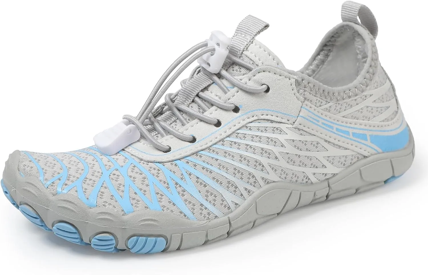 ZWRXW Barefoot Shoes Kids Boys Girls Toddler Shoes Wide Toe Box and Quick-Dry Sand Toddler Breathable Sneakers Tennis Non-Slip Hiking Footwear Comfort Anti-Slip Walking Sneakers